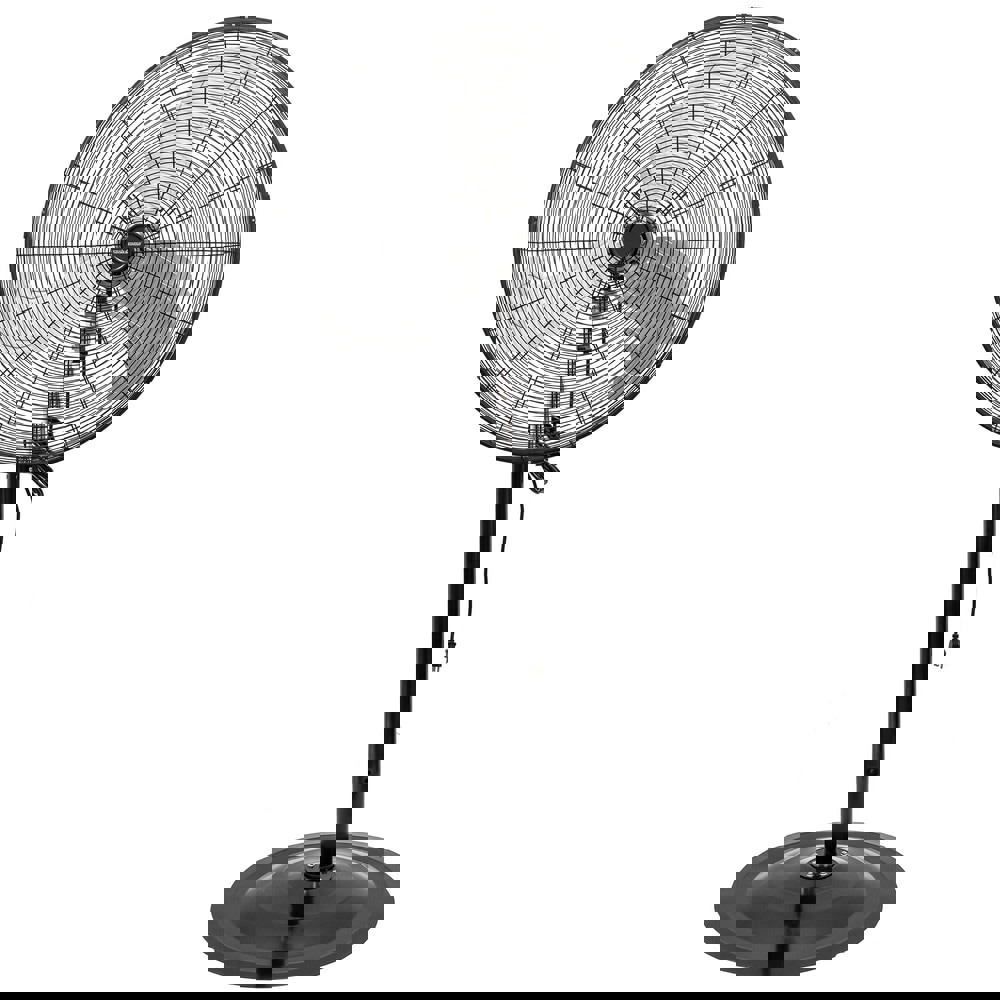 Pedestal Fans; Number of Speeds: 1 ; Blade Size: 30 (Inch); Maximum Cubic Feet Per Minute: 9330.0 ; Amperage: 2.4A ; Fan Diameter: 30in ; Voltage: 120V